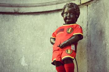 manneken pis maillot belge football